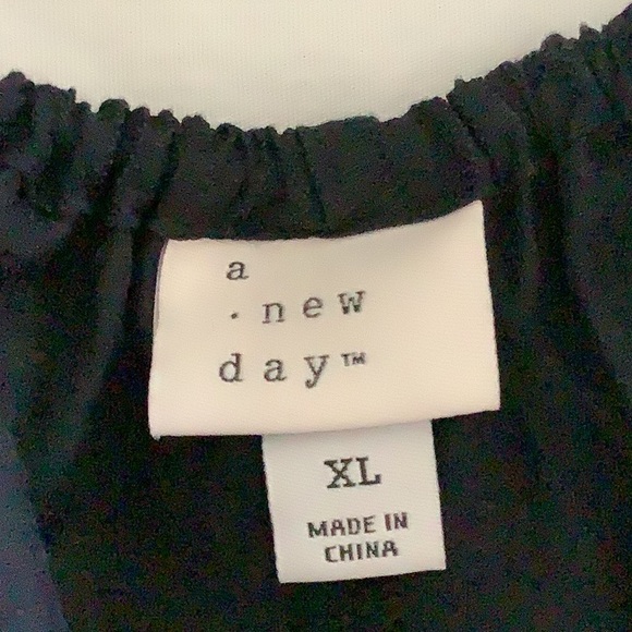 A New Day Black Maxi Dress with Elegant Silhouette - Picture 9 of 10